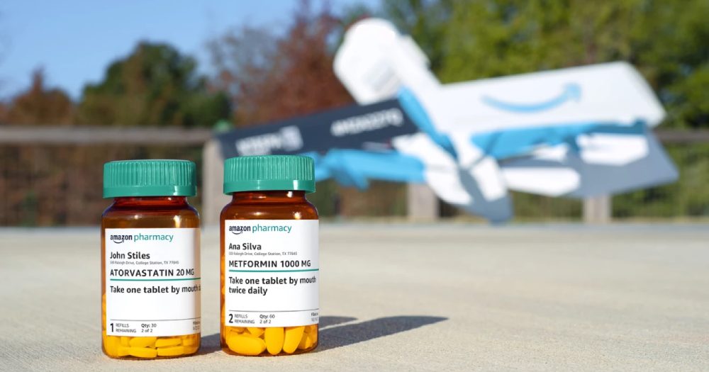 Amazon drug drone deliveries