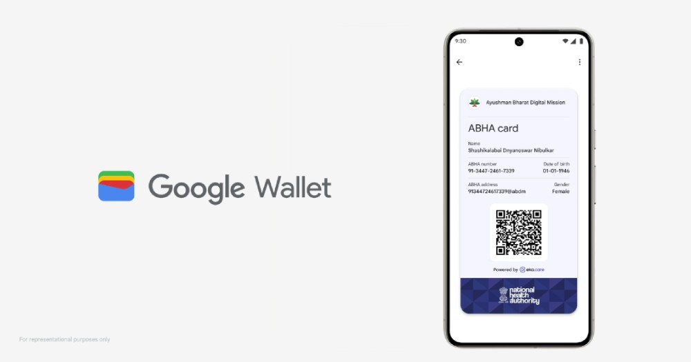 ABHA Card in Google Wallet