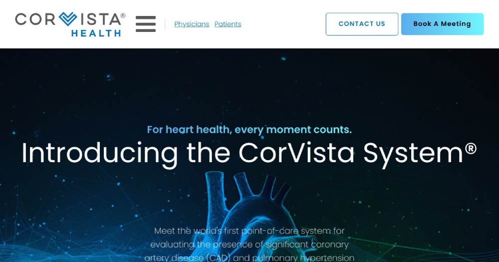 CorVista Health homepage