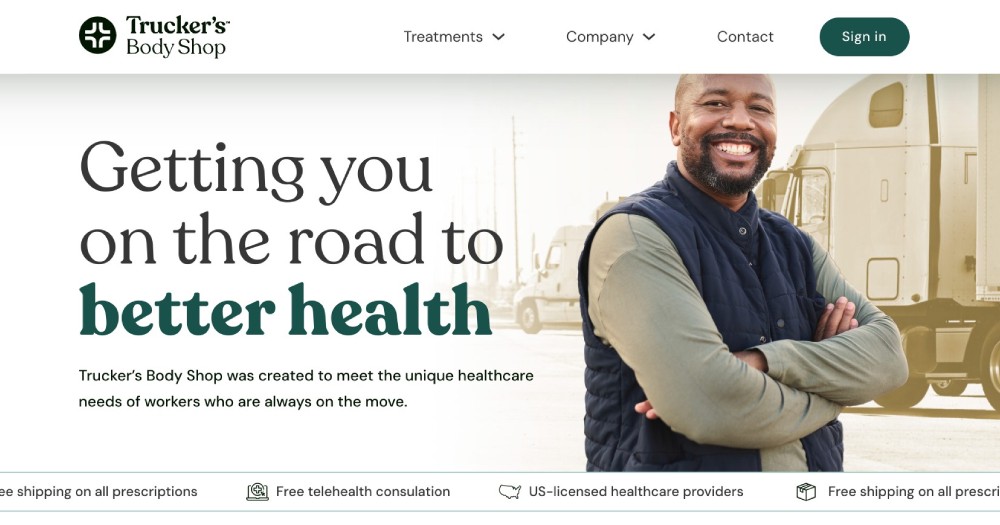 Truckers Body Shop - homepage