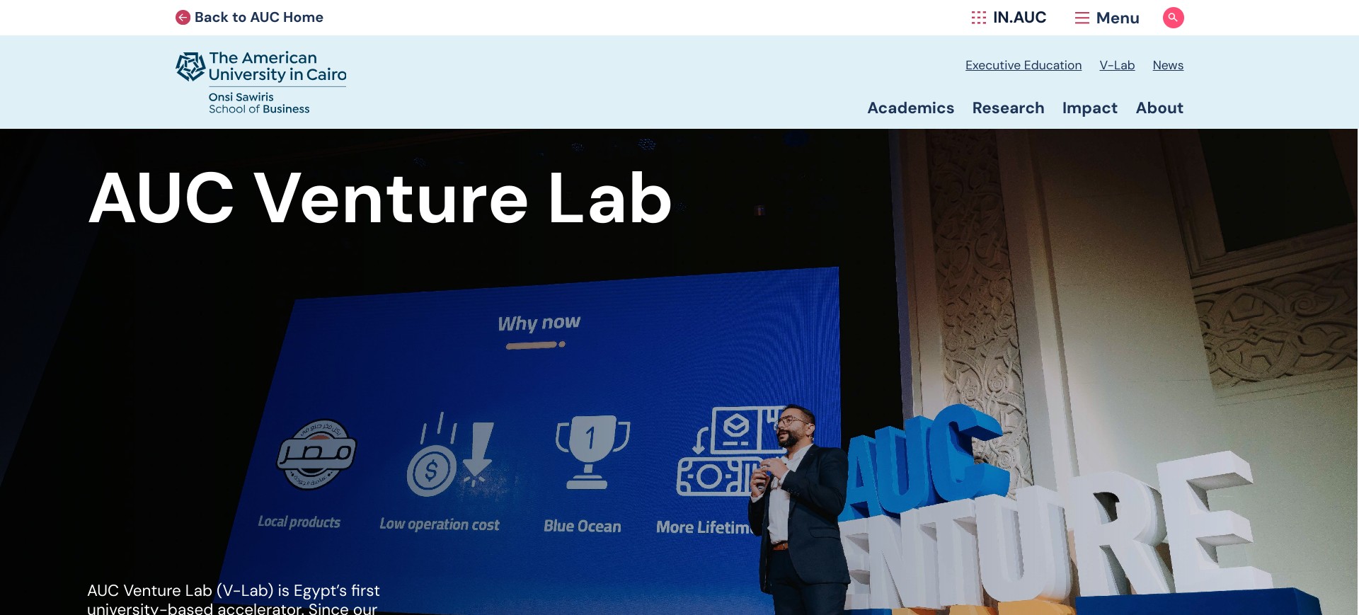 AUC Venture Lab - Profile