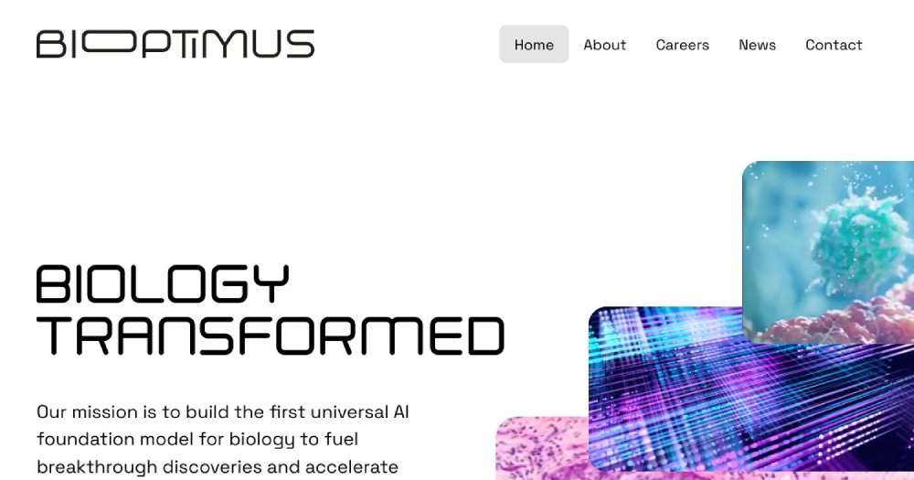 Bioptimus - homepage