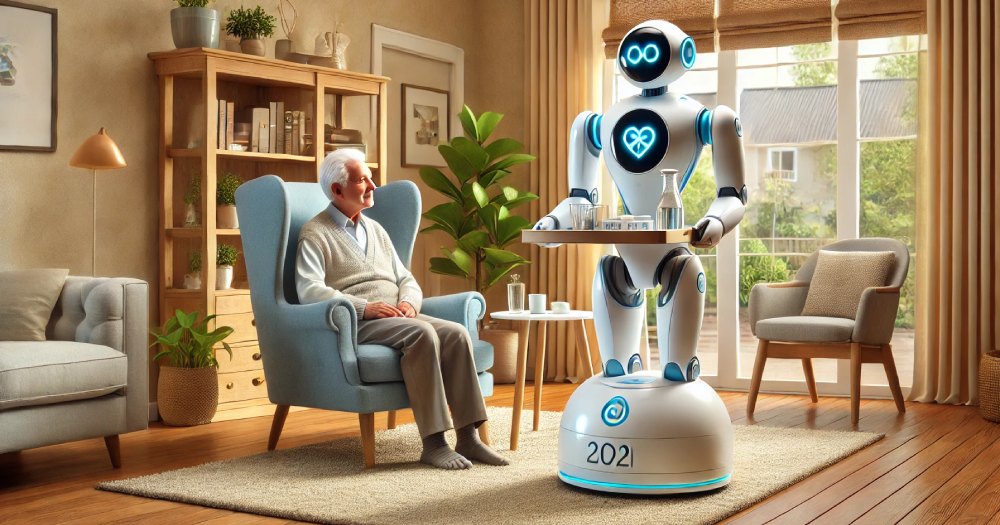 robot in senior care