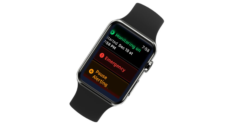 EpiWatch app on Apple Watch