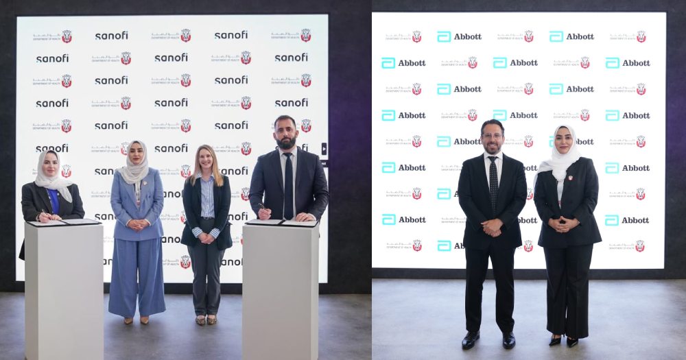 Abu Dhabi DoH partners with Sanofi and Abbot
