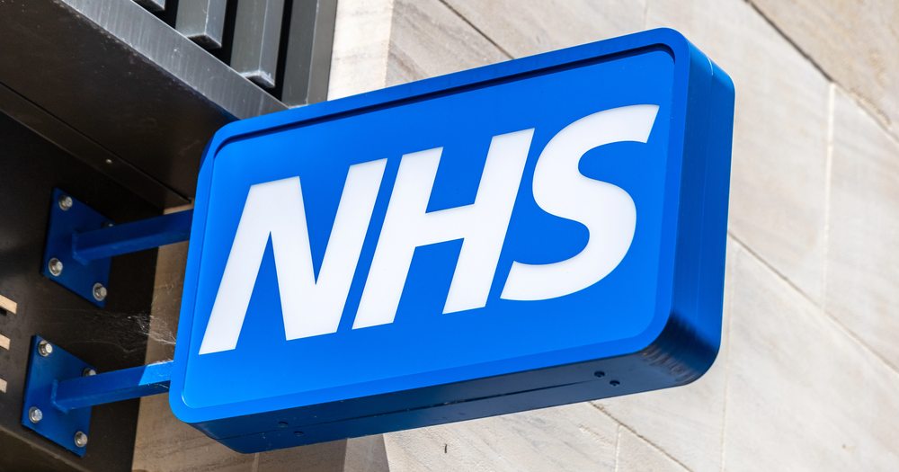 NHS sign