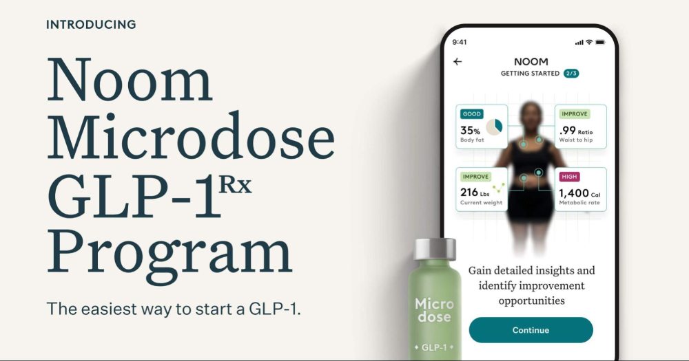 Noom launches Microdose GLP-1 program