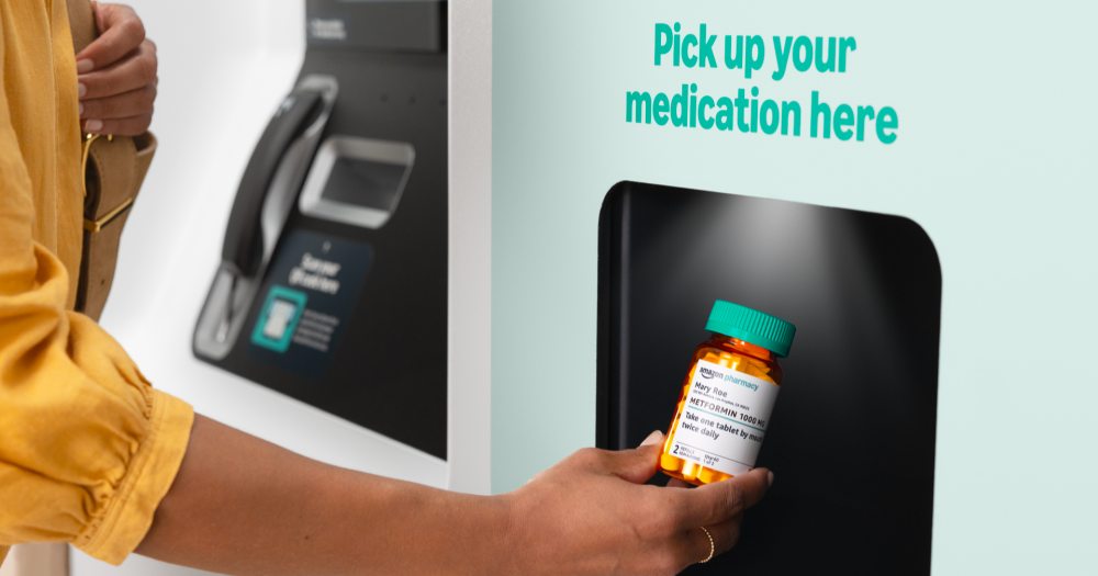 Amazon Pharmacy kiosks - medication pickup