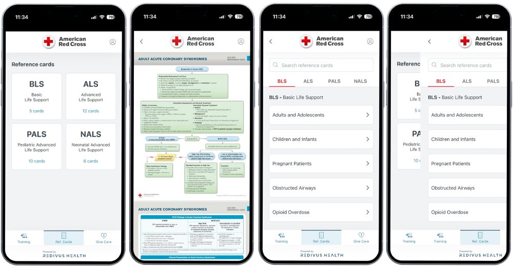 Resuscitation app by American Red Cross