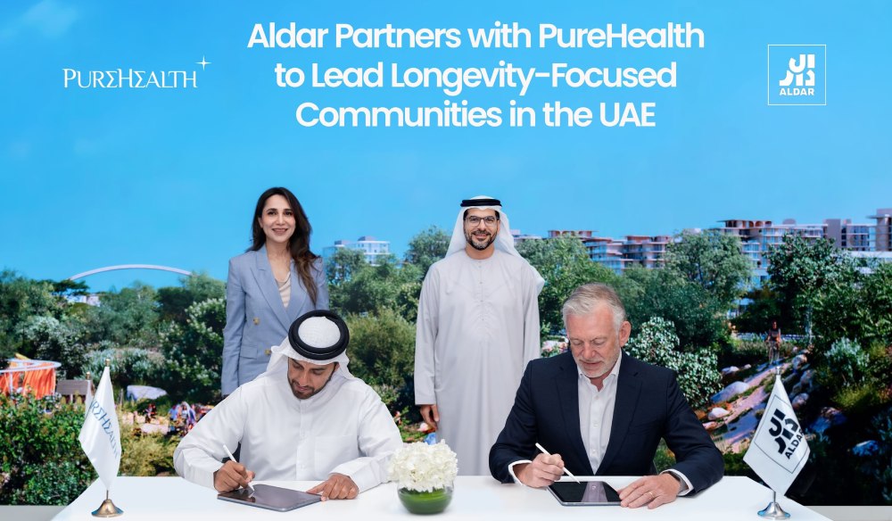 Aldar and PureHealth team up to build health-focused communities in the UAE