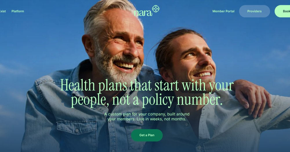 Nara Health homepage